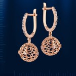 Russian Gold Earrings