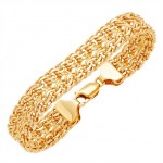 Armband Garibaldikette aus Gold