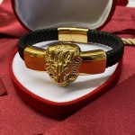 Stillvolles Armband mit Edelstahl "Leo"