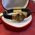 Stillvolles Armband mit Edelstahl "Kobra"