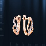 Russian Gold Earrings