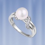 Ring aus Silber 925 mit Perlen